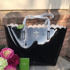 Kate Spade Paten Leather Large Purse